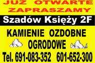 Kamienie ozdobne ogrodowe, kostka granitowa