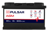 Akumulator Amega PULSAR START&STOP AGM 80Ah 800