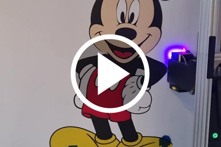 Druk na ścianie dla domu i firmy